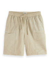 SCOTCH AND SODA Washed Nylon-Blend Poplin Wide Fit Cargo Bermuda - Gravity NYC